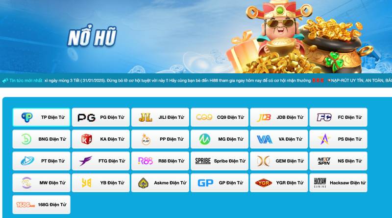 Hi88 - Link Vào Nhà Cái Hi88.Com Mới Nhất 2/2025 16 Slot Game hi88